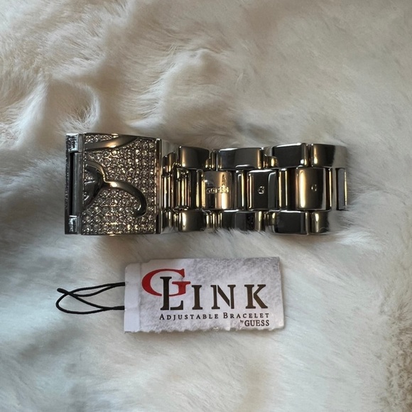 GUESS rhinestone/crystal watch bracelet
